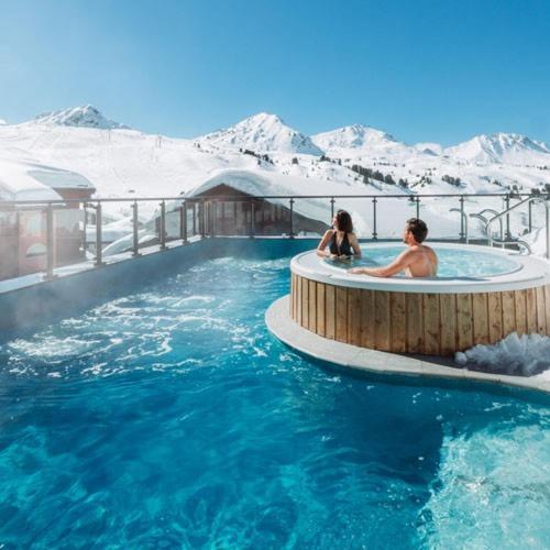 Duplex 6P A Belle-Plagne Lejlighed La Plagne Eksteriør billede